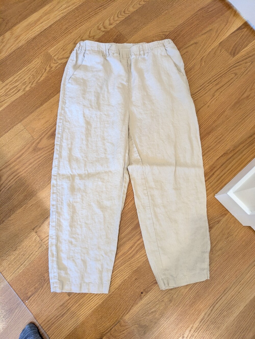 Quince 100% European Linen Pants - Flax Medium - Picture 4 of 6
